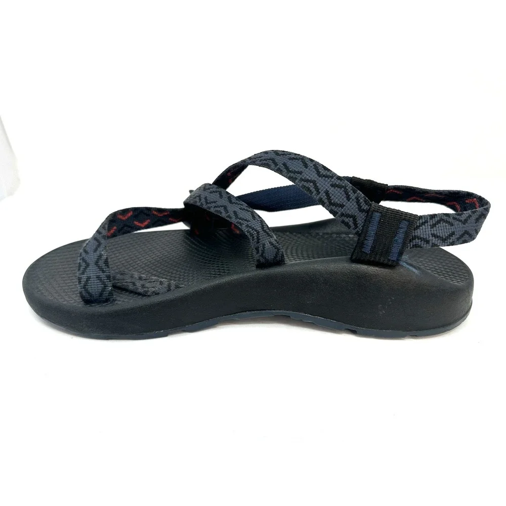 Chaco Z2 Classic Mens Size 10 Sandals Stepped Navy Blue Black Red Hiking Water